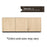 Clinton Industries. Cabinet Wall 3 Door Thermofoil 72X12X24" Twilight Fashion Finish Ea - 8372-2