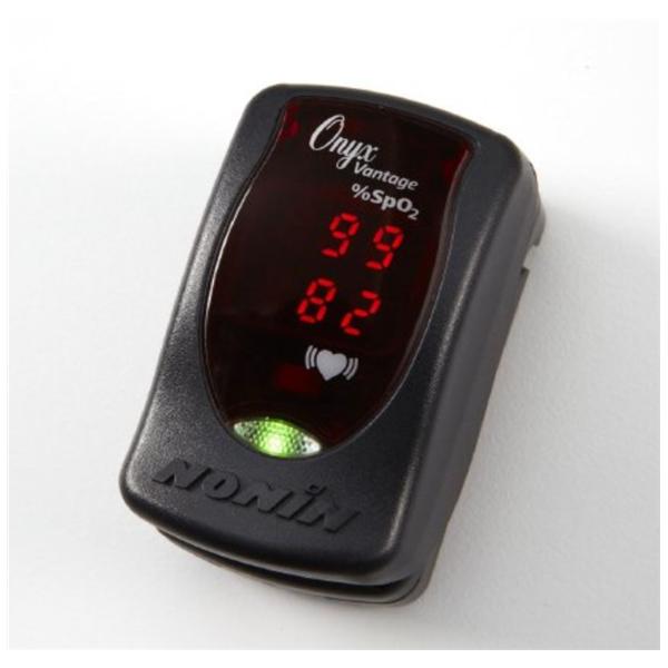 Nonin Medical Pulse Oximeter Onyxvantage Model 9590 Finger/Toe Aaa Battery Adlt/Ped Blk Ea - 8340-004