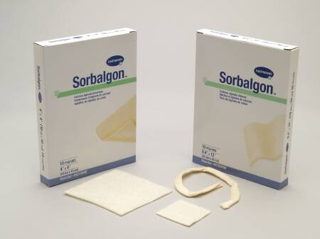Hartmann Sorbalgon Calcium Alginate Dressing 4 X 4 Inch Square Calcium Alginate Sterile - 49210000