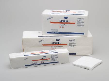 Hartmann Sterilux Gauze Sponge Cotton 8-Ply 2 X 2 Inch Square NonSterile - 56810000