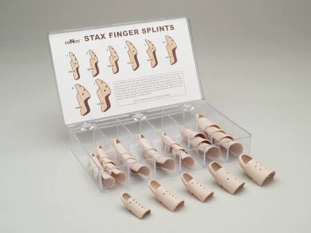 Hartmann Finger Splint Stax Plastic Left or Right Hand Beige Assorted Sizes - 69990000
