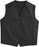 Vf Workwear 1360BKM Unisex Button-Front Volunteer Vests - Medium | Black | Polyester/Fabric