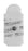 Conmed Snap Connectortrace II EKG Snap Electrode Resting Radiolucent 100 per Pack - 1921-100