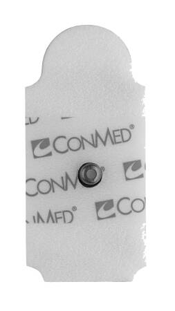 Conmed - ECG Snap Electrode ConMed Resting Radiolucent Foam Backing 100 per Pack - 1921-100