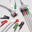 Conmed - Cable, ECG 3 Lead Cable, Black, Red, White See Manufacturer List - D8324II
