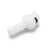 Welch Allyn Connector, 5/32 in. , Barb to Subminiature, Male, 10 per Pack - 1369