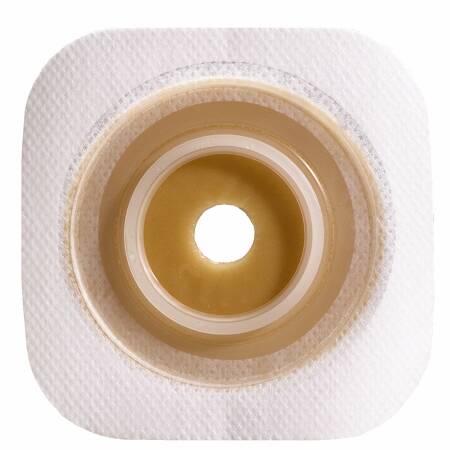 Convatec Little Ones Sur-Fit Natura Colostomy Barrier Trim to Fit, Standard Wear Stomahesive, White Tape 1-1/4 Inch Flange Sur-Fit Natura Hydrocolloid 1/2 to 3/4 Inch Stoma 3 X 3 Inch - 401925