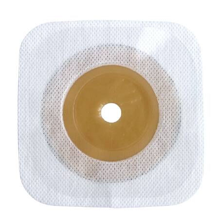 Esteem Synergy - Ostomy Barrier Esteem synergy Trim to Fit, Standard Wear Stomahesive White Tape 45 mm Flange Universal System Hydrocolloid Up to 1-3/8 Inch Opening 4-1/2 X 4-1/2 Inch - 405456