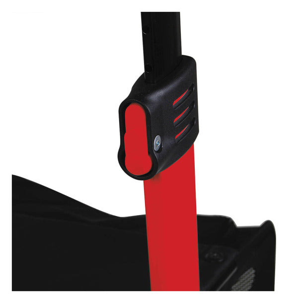 Drive Medical Nitro Aluminum Rollator, Hemi Height, 10" Casters