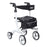 Drive Medical Nitro Aluminum Rollator, Tall Height, 10" Casters