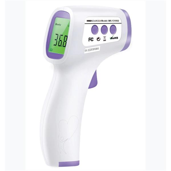Medsource International Thermometer Non-Contact Infrared Ir300 Color Digital Display Ea - MS-131002