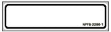 Precision Dynamics Pro-File Blank Label Multipurpose Label Without Legend White 1-3/8 X 5-3/8 Inch - NPFB-2286-1