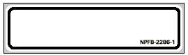 Precision Dynamics Pro-File Blank Label Multipurpose Label Without Legend White 1-3/8 X 5-3/8 Inch - NPFB-2286-1