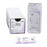 Coated Vicryl - Suture with Needle Absorbable Coated Violet Suture Braided Polyglactin 910 Size 7 - 0 12 Inch Suture Double-Armed 6.5 mm Length 3/8 Circle Spatula Needle - J566G