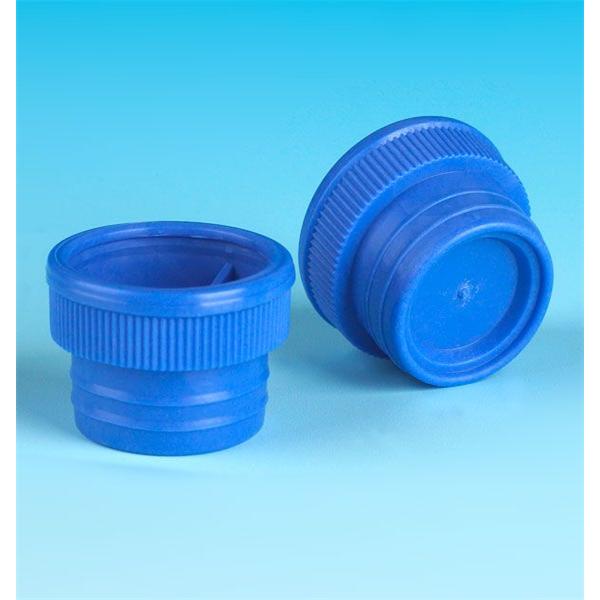 Globe Scientific Centrifuge Tube Plug Cap Polyethylene Blue 15Ml 1000/Bg - 6263