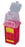 Becton Dickinson Phlebotomy Sharps Container 1-Piece 9 H X 4-1/2 W X 4 D Inch 1.5 Quart Red Vertical Entry Lid - 305487