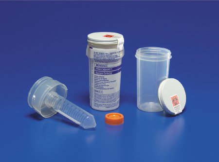 Cardinal Precision Sputum Collection Kit 50 mL Plastic Tube Sterile - 2650SA