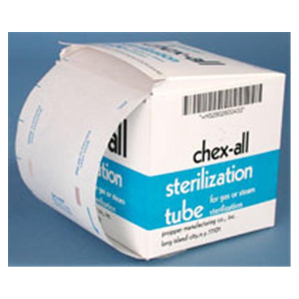Propper Mfg Co Tube Sterilization Chex-All Triple Seal 6 In X 100 Feet White Rl, 10 Rl/Ca - 2600600