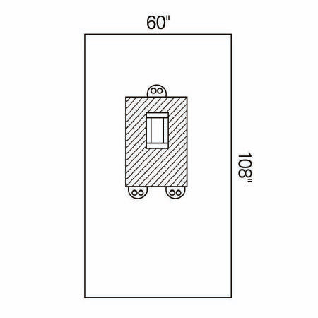 O&M Halyard - Abdominal Drape Pediatric Laparotomy Drape 60 W X 108 L Inch Sterile - 89241