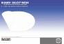Davol Dulex Ventral Hernia Repair Mesh Nonabsorbable Dual-sided ePTFE Mesh 1 mm X 8 cm X 12 cm Rectangle Style - 108121