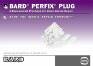 PerFix - Inguinal Hernia Repair Mesh Plug Nonabsorbable Polypropylene Monofilament 1-3/5 X 1-9/10 Inch Large Style White Sterile - 0112770