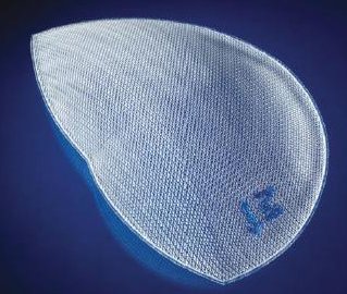 3DMAX - Laparoscopic Inguinal Hernia Repair Mesh Nonabsorbable Polypropylene Monofilament 4 X 6 Inch Large Style White Sterile - 0115311