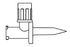 B. Braun Mini-Spike* IV Additive Dispensing Pin Needle-free, Luer Lock - 412012