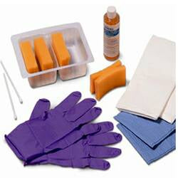 Cardinal Curity Dry Skin Scrub Tray - 41522