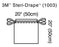 3M Steri-Drape - Surgical Drape Isolation Drape 20 W X 20 L Inch Sterile - 1003