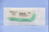 J & J Healthcare Systems Ethilon Suture with Needle Nonabsorbable Uncoated Black Suture Monofilament Nylon Size 10-0 8 Inch Suture Double-Armed 4.2 mm Length 1/2 Circle Micropoint - Spatula Needle - 7711G