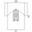 O&M Halyard - Abdominal Drape Transverse Laparotomy Drape 100 W X 72 W X 120 L Inch Sterile - 89281