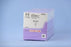 Coated Vicryl - Suture with Needle Absorbable Coated Violet Suture Braided Polyglactin 910 Size 8 - 0 5 Inch Suture 1-Needle 5 mm Length 3/8 Circle Taper Point Needle - J405G
