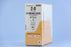 Ethibond - Suture with Needle Nonabsorbable Coated White Suture Braided Polyester Size 2 - 0 30 Inch Suture 1-Needle 26 mm Length 1/2 Circle Taper Point Needle - MX823