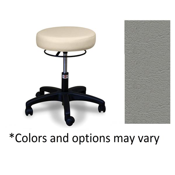 Hausmann Industries Stool Exam Economy Gray 2" Casters 5 Leg Ea - 2157-709