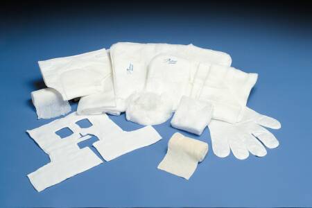 Deroyal Burn Dressing Mesh Gauze 10-Ply 18 X 18 Inch Square Sterile - 2280484