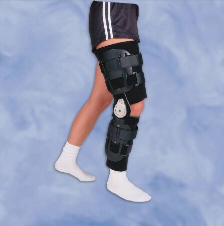 Deroyal - Knee Immobilizer DeRoyal One Size Fits Most 22 Inch Length Left or Right Knee - KB2040-10