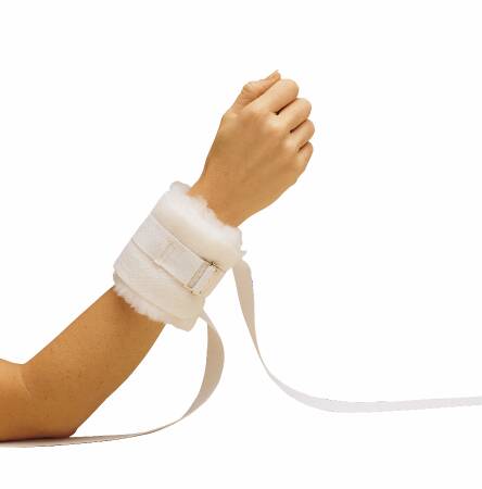 Deroyal Wrist Restraint One Size Fits Most Non-Slip Buckle 2-Strap - M2013-U