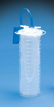 Deroyal Suction Canister Liner Reliaflex 3200 Ml Press On Lid - 71-9301