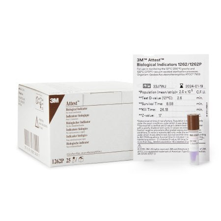Attest - Sterilization Biological Indicator Vial Steam - 1262P