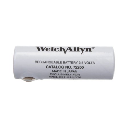 Welch Allyn - NiCd Battery 2 Cell, 3.5V Rechargeable For Scope Handle Model 71670 - 72200