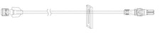 ICU Medical - Extension Set 60 Inch Tubing 1 Port 0.4 mL Priming Volume DEHP-Free - 14402-28