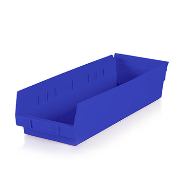 Shelf Plastic Bin Fits Neatly Inside Cart, 7x4x18