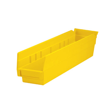 Shelf Plastic Bin Fits Neatly Inside Cart, 4x4x18