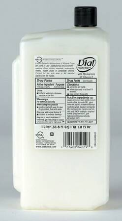 Lagasse Dial Antimicrobial Soap Liquid 1,000 mL Refill Bottle Scented - DIA84029