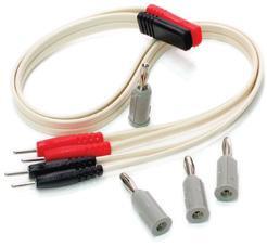 Mettler Bifurcation Pin Type Cables, Red & Black - 2030