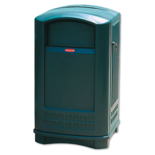 Lagasse RECEPTACLE, TRASH UTILITY DARKGRN 50GL D/S - RCP3964DGR