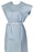 McKesson McKesson Patient Exam Gown One Size Fits Most Adult NonSterile Blue - 18-842