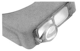 Optiloupe - Optical Loupe 2.5X Magnification For Optivisor Headband Visor - LP-1