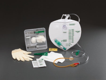 Lubricath - Indwelling Catheter Tray Foley 16 Fr. 5 cc Balloon Latex - 899616