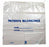 Donovan Industries Patient Belongings Bag 20 X 20 Inch Polyethylene Drawstring Closure Clear - DSPB01C